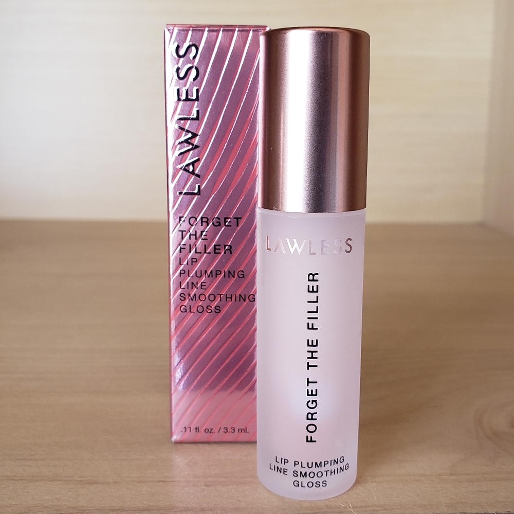 New Lawless Forget The Filler Lip Plumping Line Smoothing Gloss